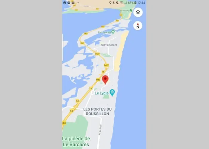 T2, Vue Sur Mer, Terrasse, Parking Prive Lejlighed Le Barcarès